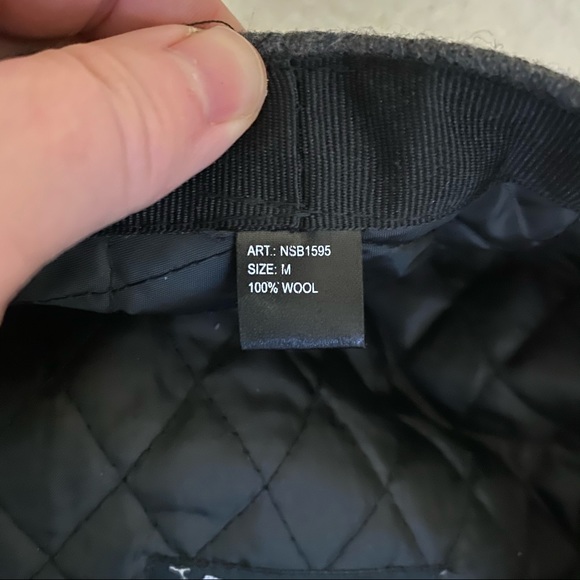 Epoch hats company charcoal gray wool newsboy flat cap - Picture 8 of 9